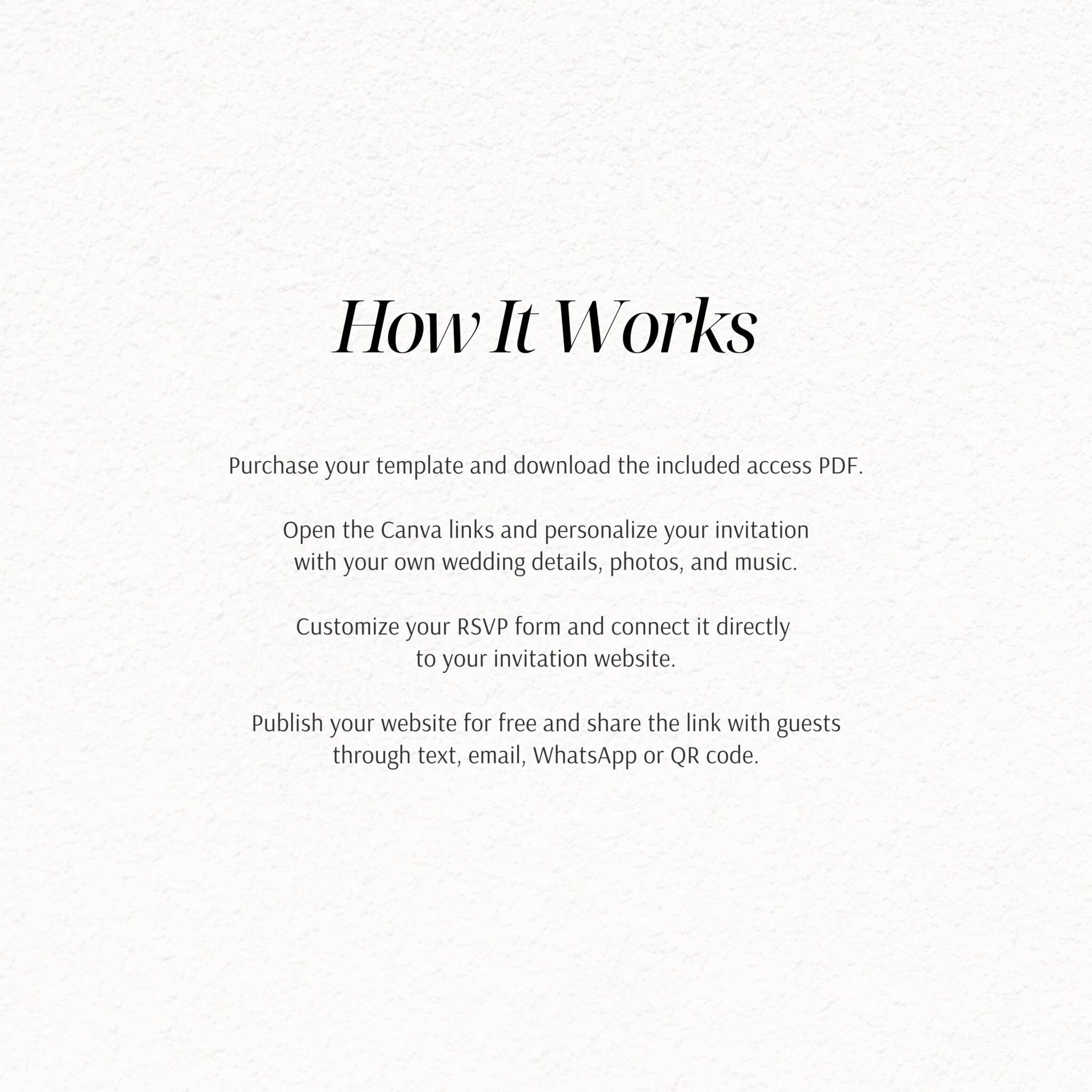 Luxury French Lace Wedding Website Template with RSVP - Image 11