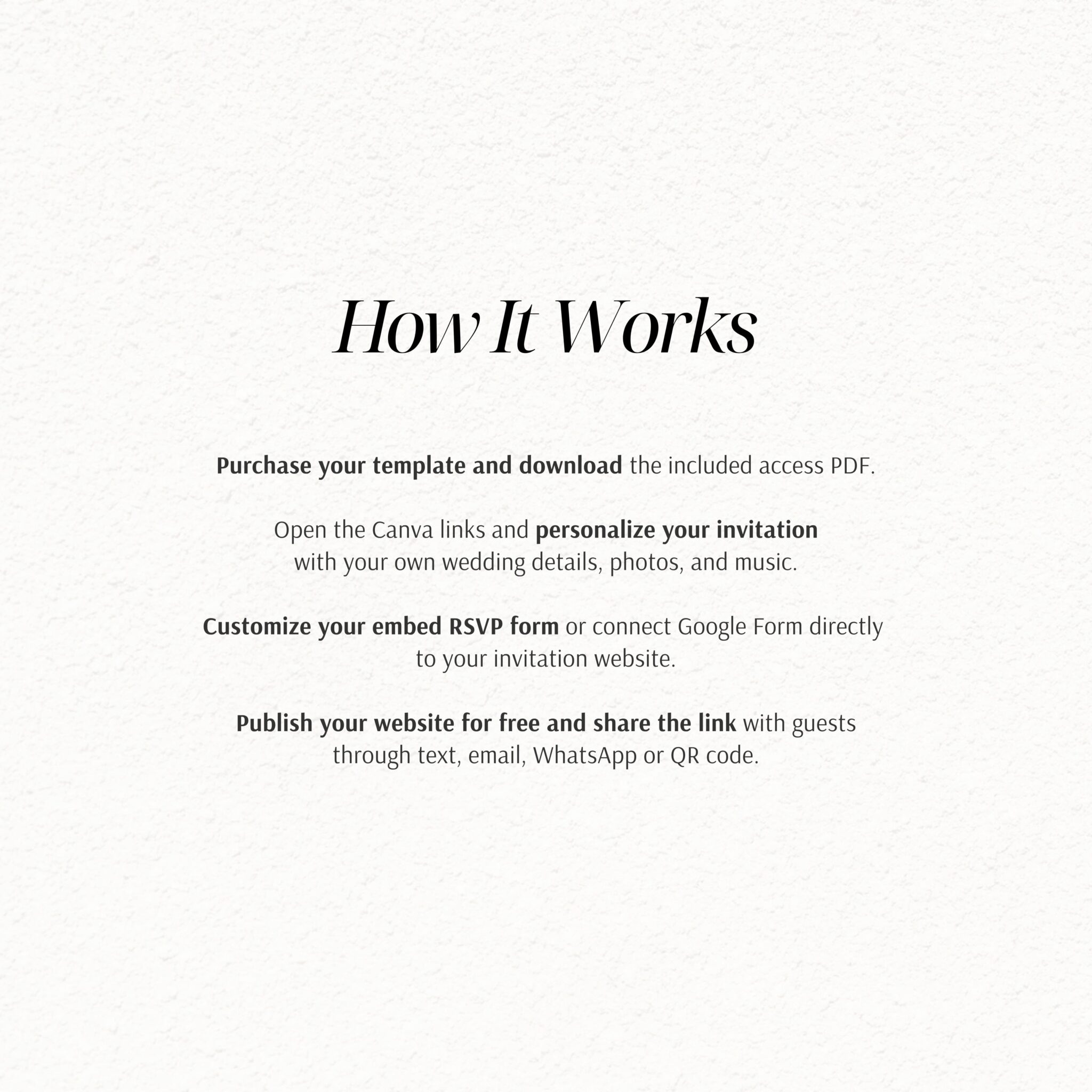 Chantilly Ivory Lace Wedding Website Template with RSVP - Image 12